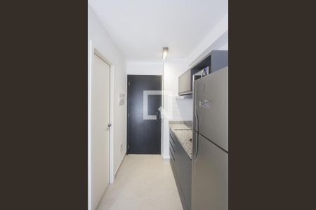 Cozinha de kitnet/studio para alugar com 1 quarto, 24m² em Vila Cordeiro, São Paulo
