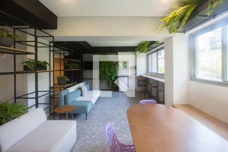 Coworking de kitnet/studio para alugar com 1 quarto, 24m² em Vila Cordeiro, São Paulo