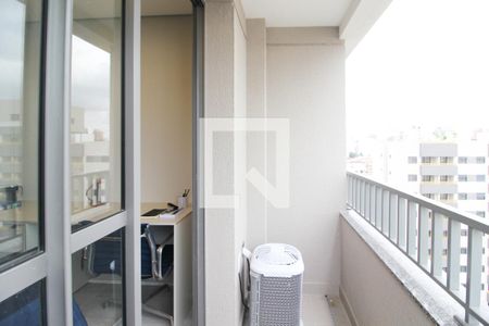 Varanda de kitnet/studio para alugar com 1 quarto, 26m² em Vila Olímpia, São Paulo