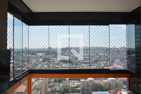 Varanda da Sala de apartamento à venda com 2 quartos, 70m² em Vila Curuçá, Santo André