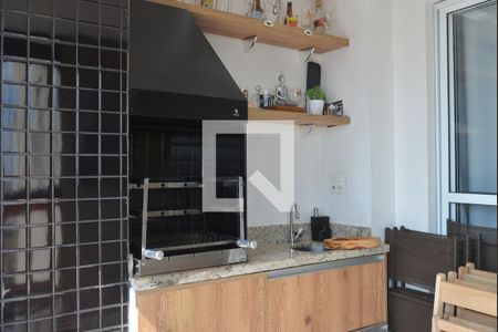 Varanda da Sala de apartamento à venda com 2 quartos, 70m² em Vila Curuçá, Santo André