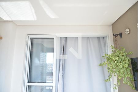 Varanda da Sala de apartamento à venda com 2 quartos, 70m² em Vila Curuçá, Santo André