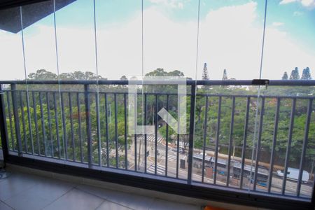 Varanda Sala de apartamento à venda com 2 quartos, 49m² em Santo Amaro, São Paulo