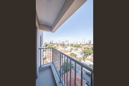 Varanda de kitnet/studio para alugar com 1 quarto, 25m² em Vila Cordeiro, São Paulo