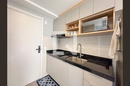 Sala/Cozinha de apartamento à venda com 2 quartos, 35m² em Barra Funda, São Paulo