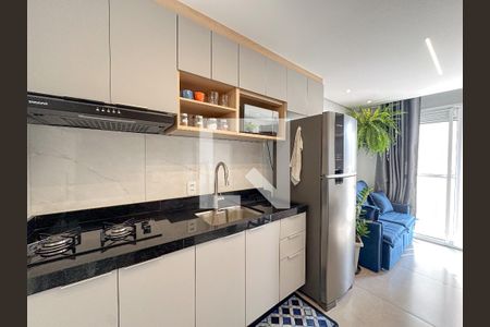 Sala/Cozinha de apartamento à venda com 2 quartos, 35m² em Barra Funda, São Paulo
