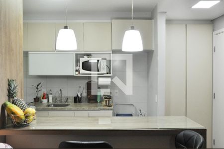 Cozinha de apartamento para alugar com 3 quartos, 87m² em Santa Terezinha, Paulínia