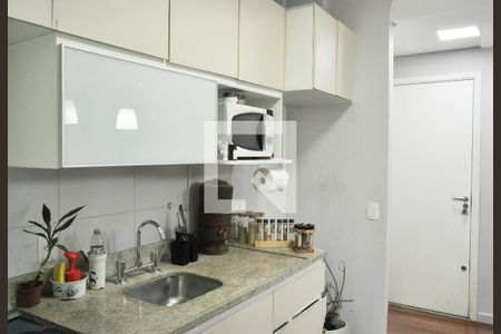 Cozinha de apartamento para alugar com 3 quartos, 87m² em Santa Terezinha, Paulínia