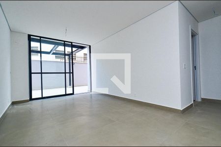 Sala de apartamento à venda com 2 quartos, 75m² em Serra, Belo Horizonte
