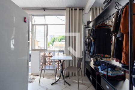 Cozinha de apartamento para alugar com 1 quarto, 22m² em Tijuca, Rio de Janeiro