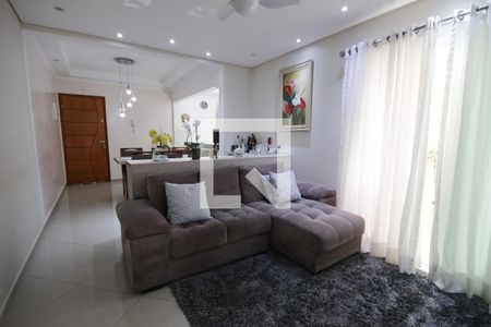 Sala de apartamento à venda com 3 quartos, 80m² em Parque das Nações, Santo André