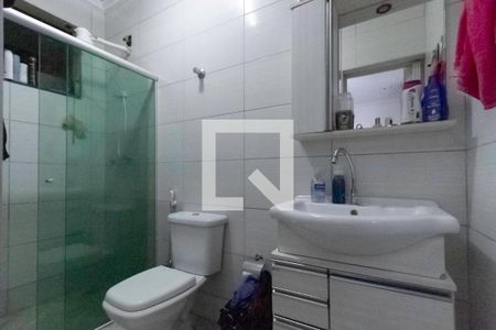 Banheiro da suíte  de casa à venda com 3 quartos, 150m² em Santa Monica, Belo Horizonte