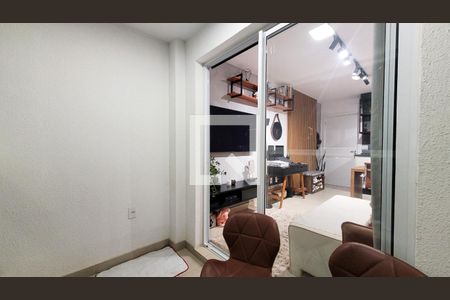 Varanda da Sala de kitnet/studio à venda com 1 quarto, 42m² em Vila Itapura, Campinas