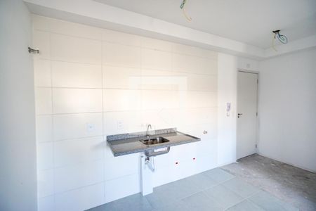 Cozinha de apartamento à venda com 1 quarto, 30m² em Vila Carrão, São Paulo