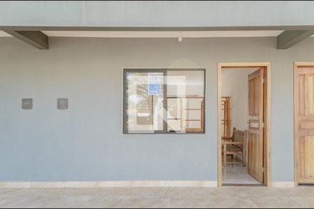 Fachada / Plaquinha de kitnet/studio para alugar com 1 quarto, 28m² em Campeche, Florianópolis