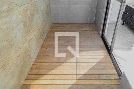 Varanda de kitnet/studio para alugar com 1 quarto, 28m² em Campeche, Florianópolis