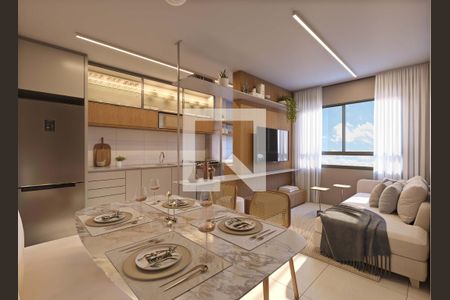 Apartamento à venda com 1 quarto, 56m² em Estoril, Belo Horizonte