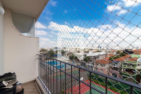 Varanda da Sala de apartamento à venda com 2 quartos, 60m² em Vila Barbosa, São Paulo