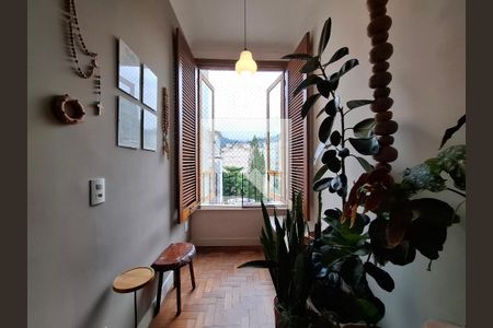 Sala de apartamento à venda com 3 quartos, 98m² em Laranjeiras, Rio de Janeiro