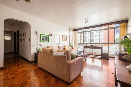 Sala de apartamento à venda com 3 quartos, 118m² em Pinheiros, São Paulo