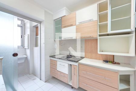 Cozinha e Área de Serviço de apartamento para alugar com 3 quartos, 77m² em Conjunto Residencial Trinta E Um de Marco, São José dos Campos