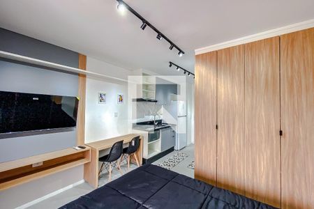Studio de kitnet/studio para alugar com 1 quarto, 24m² em Vila Regente Feijó, São Paulo