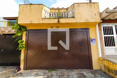 Fachada de casa à venda com 3 quartos, 125m² em Jardim Sao Carlos (zona Leste), São Paulo