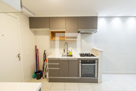 Sala/cozinha de apartamento à venda com 2 quartos, 36m² em Cambuci, São Paulo