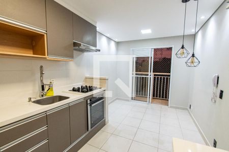 Sala/cozinha de apartamento à venda com 2 quartos, 36m² em Cambuci, São Paulo