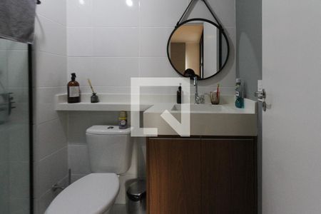 Banheiro da Suíte de apartamento à venda com 1 quarto, 32m² em Vila Ema, São Paulo