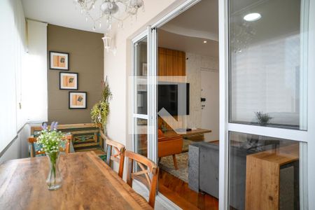 Varanda de apartamento à venda com 3 quartos, 93m² em Vila Gumercindo, São Paulo