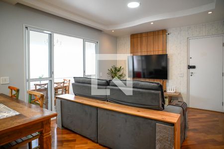 Sala de apartamento à venda com 3 quartos, 93m² em Vila Gumercindo, São Paulo