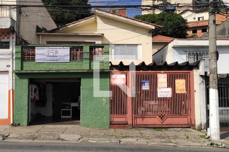 Fachada + placa de casa à venda com 6 quartos, 100m² em Vila Mangalot, São Paulo