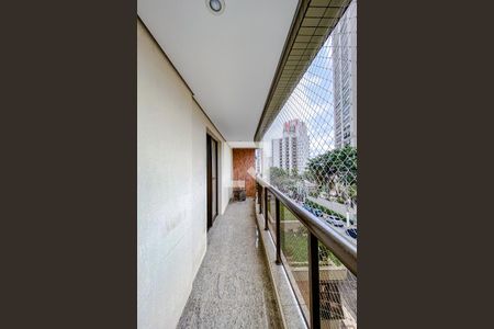 Varanda da Sala de apartamento para alugar com 4 quartos, 170m² em Vila Regente Feijó, São Paulo