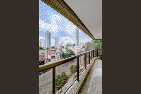 Varanda da Sala de apartamento para alugar com 4 quartos, 170m² em Vila Regente Feijó, São Paulo
