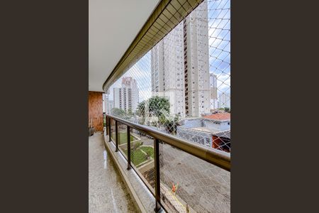 Varanda da Sala de apartamento para alugar com 4 quartos, 170m² em Vila Regente Feijó, São Paulo