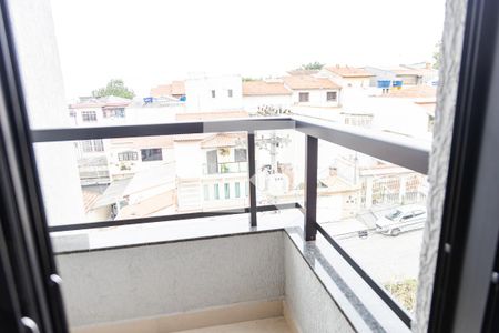 Varanda da Suíte de apartamento à venda com 2 quartos, 92m² em Santa Maria, Santo André