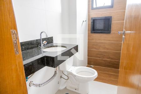Banheiro de apartamento à venda com 2 quartos, 92m² em Santa Maria, Santo André