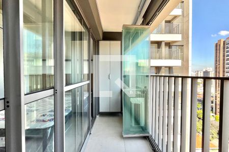 Varanda de kitnet/studio para alugar com 1 quarto, 21m² em Vila Clementino, São Paulo