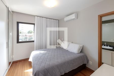Suíte 1 de apartamento à venda com 3 quartos, 110m² em Vila da Serra, Nova Lima