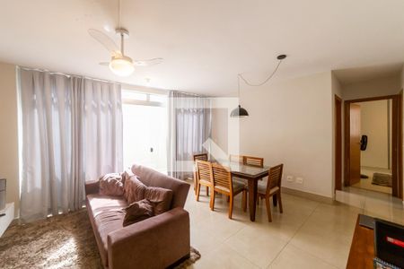 Sala de apartamento à venda com 2 quartos, 129m² em Santo Antônio, Belo Horizonte