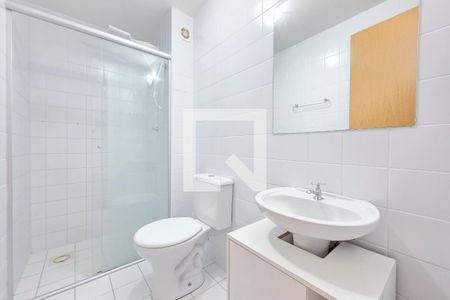 Banheiro de apartamento para alugar com 1 quarto, 40m² em Monte Castelo, São José dos Campos