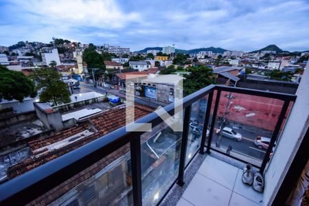 Varanda da Sala de apartamento para alugar com 1 quarto, 50m² em Encantado, Rio de Janeiro