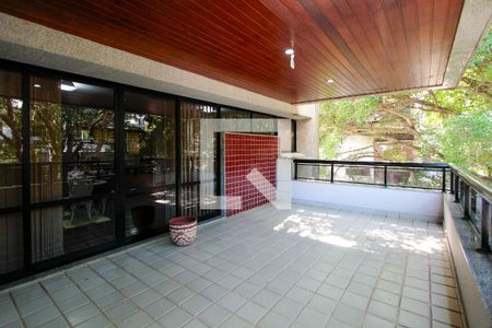 Varanda Sala de apartamento à venda com 3 quartos, 142m² em Barra da Tijuca, Rio de Janeiro