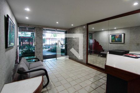 Recepção de apartamento à venda com 3 quartos, 142m² em Barra da Tijuca, Rio de Janeiro