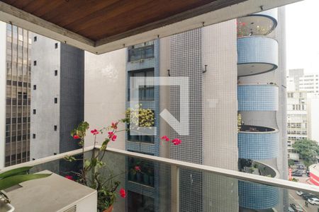 Varanda da Sala de apartamento à venda com 4 quartos, 115m² em Santa Cecilia, São Paulo