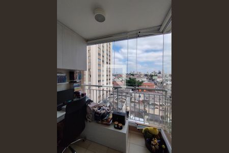 Varanda da Sala de apartamento à venda com 2 quartos, 55m² em Vila das Merces, São Paulo