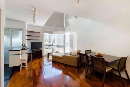 Sala de apartamento à venda com 1 quarto, 71m² em Vila Madalena, São Paulo