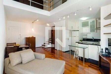 Sala de apartamento à venda com 1 quarto, 71m² em Vila Madalena, São Paulo