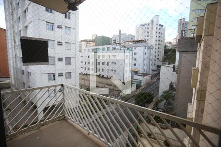 Varanda da Suíte 1 de apartamento para alugar com 4 quartos, 200m² em Grajaú, Belo Horizonte